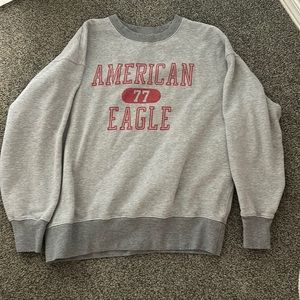 Grey American Eagle Crewneck